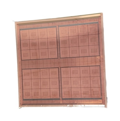 Painel de substrato de vidro de alta eficiência Tamanho 510*515mm PVD 300mm-600mm